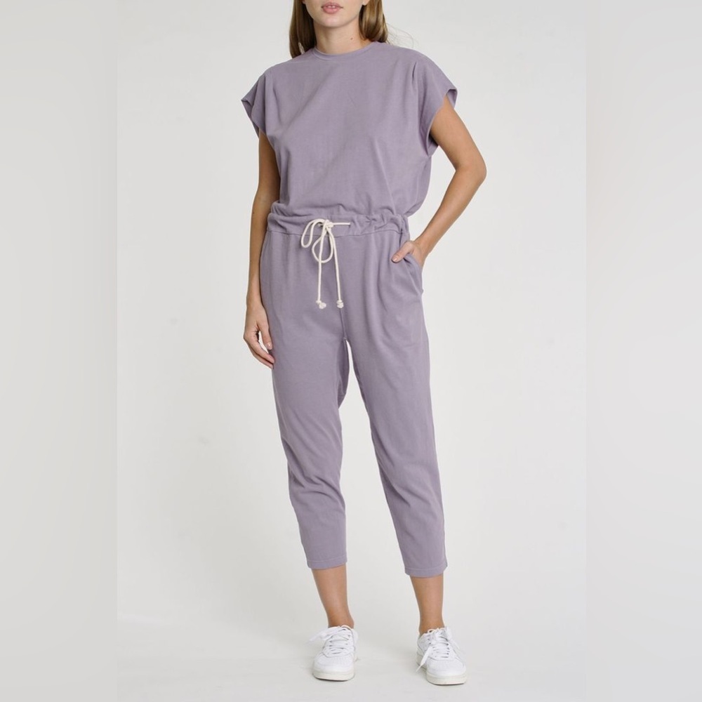 Pistola Decklin Jumpsuit in Lilac Smoke - Picture 2 of 11